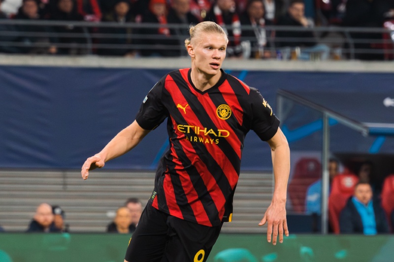 Erling Haaland speelt voor Manchester City in de Premier League