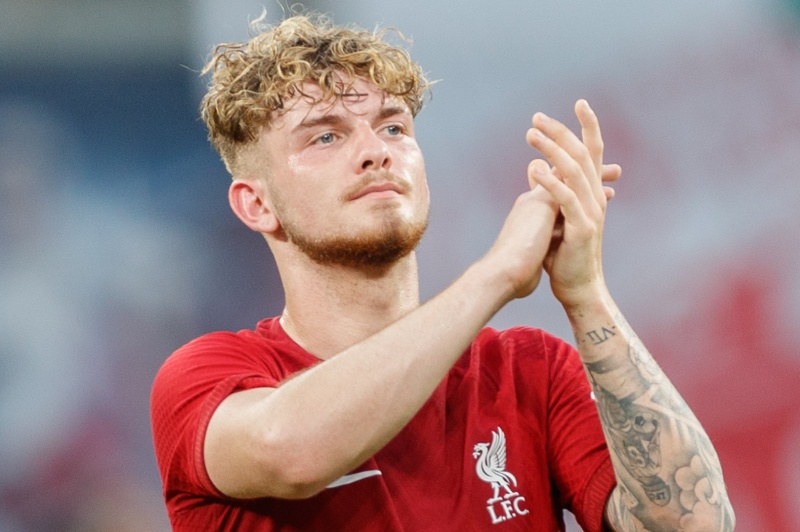 Harvey Elliott speelt voor Liverpool in de Premier League